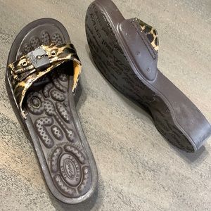 Ladies Dr Scholls Size 7 Massaging Sandals